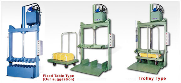 Hydraulic Baling Press